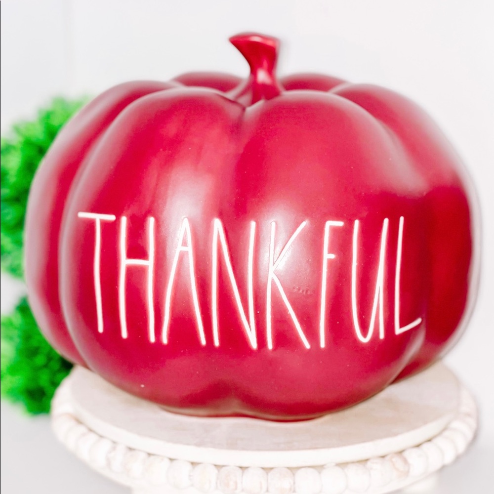 Rae Dunn THANKFUL pumpkin